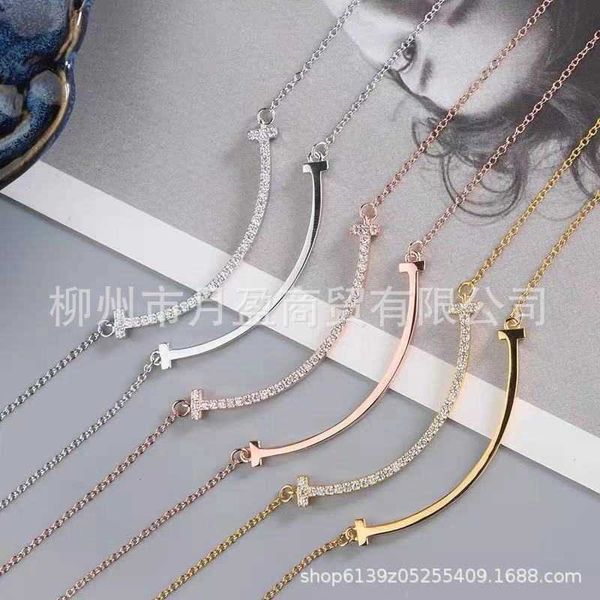 versatile 925 silver cnc precision high edition smile necklace smiling face series women's 18k rose gold tiffay premium clavicle chain
versatile 925 silver cnc precision high edition smile necklace smiling face series women's 18k rose gold tiffay premium clavicle chain