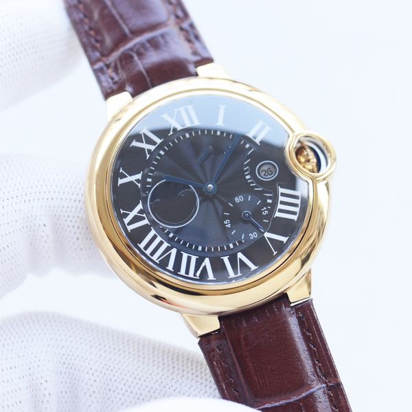 luxury watch men 42mm fully automatic mechanical movement 30m waterproof sapphire glass mirror surface 316 stainless steel valentines day gi, Slivery;brown
luxury watch men 42mm fully automatic mechanical movement 30m waterproof sapphire glass mirror surface 316 stainless steel valentines day gi, Slivery;brown