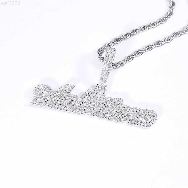 Personalized letter custom Iced out Pendant S925 with vvs moissanite Pendant for necklace
Personalized letter custom Iced out Pendant S925 with vvs moissanite Pendant for necklace