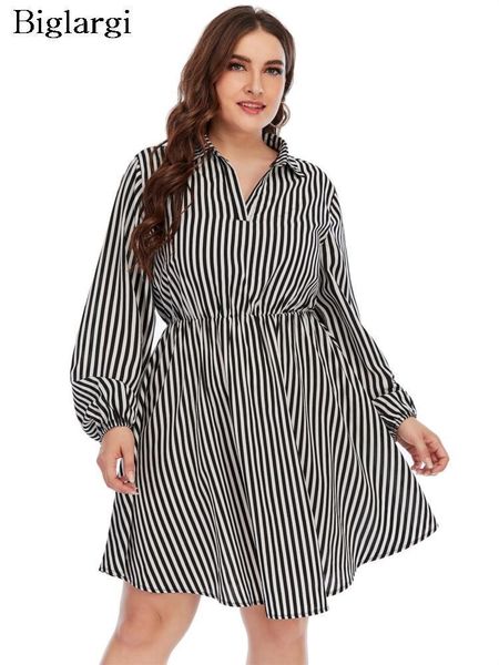 plus size dresses size autumn midi dres long sleeve striped print pleated ladies fashion loose casual woman dress 2023 230727, Black
plus size dresses size autumn midi dres long sleeve striped print pleated ladies fashion loose casual woman dress 2023 230727, Black