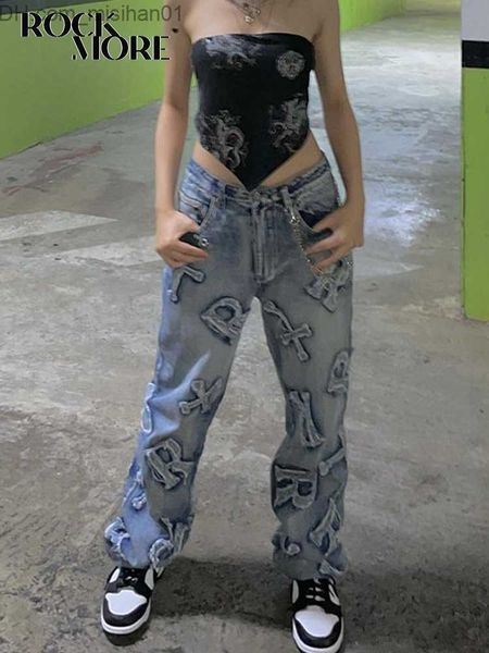 women's jeans rockmore patchwork women's jeans y2k street apparel luggage straight cargo pants punk high waist wide leg denim trou, Blue
women's jeans rockmore patchwork women's jeans y2k street apparel luggage straight cargo pants punk high waist wide leg denim trou, Blue