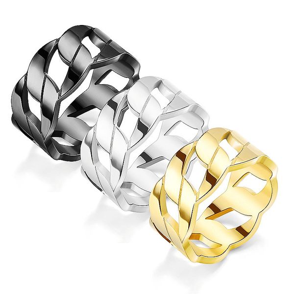 creative rings for men stainless steel ring cuban link chain design jewelry for dad mom boyfriend girlfriend yw422, Silver
creative rings for men stainless steel ring cuban link chain design jewelry for dad mom boyfriend girlfriend yw422, Silver