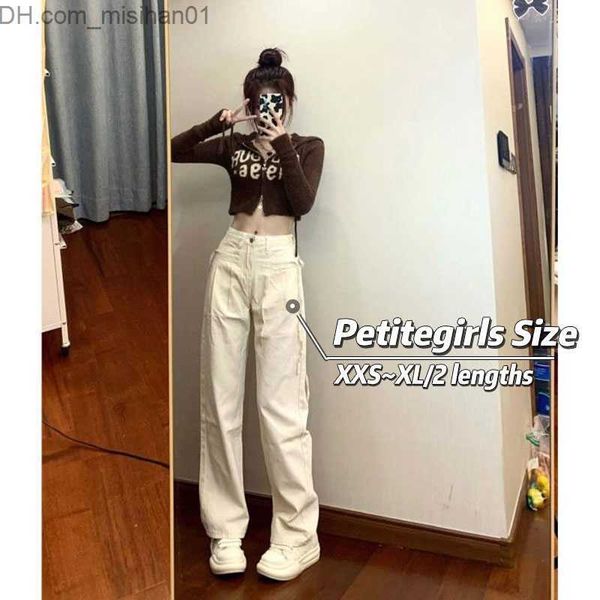 women's jeans 150cm petite girl hong kong style jeans for women with high waist straight leg width enhanced height and summer xs appear, Blue
women's jeans 150cm petite girl hong kong style jeans for women with high waist straight leg width enhanced height and summer xs appear, Blue