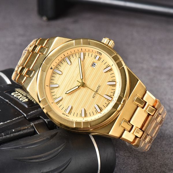 wristwatches for men 2023 new mens watches three needles automatic mechanical watch luxury brand steel strap mens fashion aude montre de lux, Slivery;brown
wristwatches for men 2023 new mens watches three needles automatic mechanical watch luxury brand steel strap mens fashion aude montre de lux, Slivery;brown