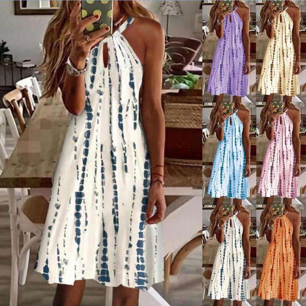 spring and summer style halter vest printed t shirt dress womens clothing, Black;gray
spring and summer style halter vest printed t shirt dress womens clothing, Black;gray