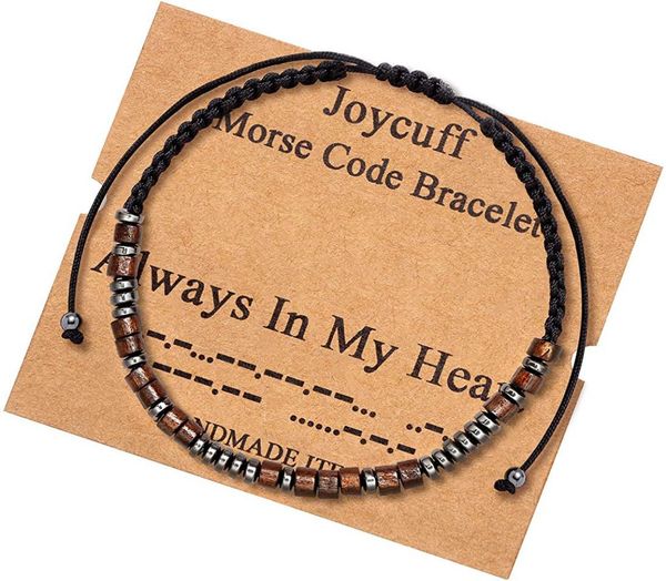 handmade morse code bracelets in my heart lover friendship bracelet for women men bff charm chain jewelry promise gifts5855547, Golden;silver
handmade morse code bracelets in my heart lover friendship bracelet for women men bff charm chain jewelry promise gifts5855547, Golden;silver