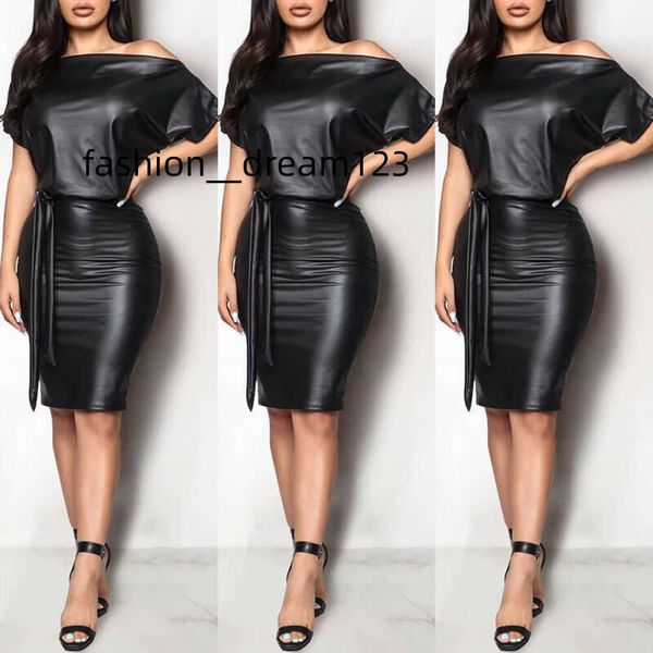 women's t-shirt casual dresses black asymmetrical faux leather bodycon dress women summer long sleeve knee length pencil, White
women's t-shirt casual dresses black asymmetrical faux leather bodycon dress women summer long sleeve knee length pencil, White