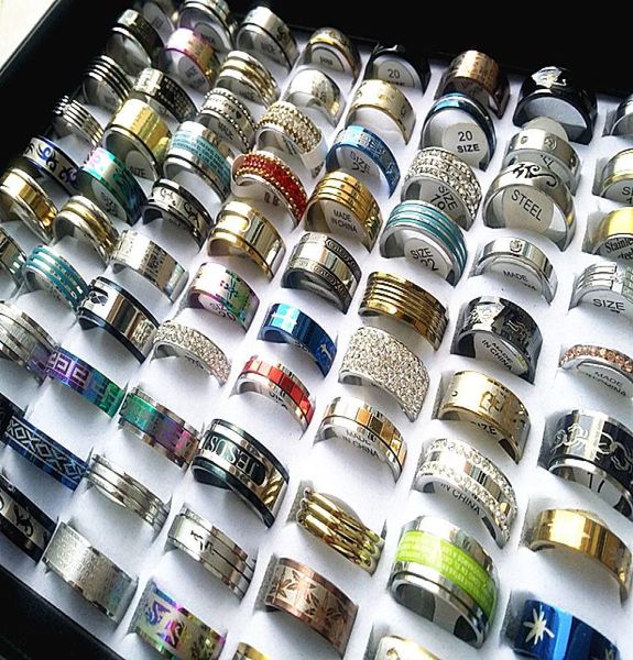 whole lots 50pcs mix styles men039s women039s fashion retro quality stainless steel wedding engagement jewelry rings bra6239102, Slivery;golden
whole lots 50pcs mix styles men039s women039s fashion retro quality stainless steel wedding engagement jewelry rings bra6239102, Slivery;golden