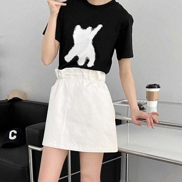 summer ladies white elastic high-waisted a-type skirt, denim fabric is quite wide not ball, loose high-waisted version, casual fashion., Black
summer ladies white elastic high-waisted a-type skirt, denim fabric is quite wide not ball, loose high-waisted version, casual fashion., Black