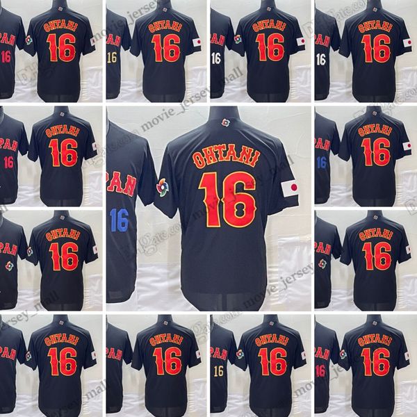 shohei ohtani 16 japan samurai baseball jersey 2023 world cup black stitched shirt men size s--xxxl, Blue;black
shohei ohtani 16 japan samurai baseball jersey 2023 world cup black stitched shirt men size s--xxxl, Blue;black