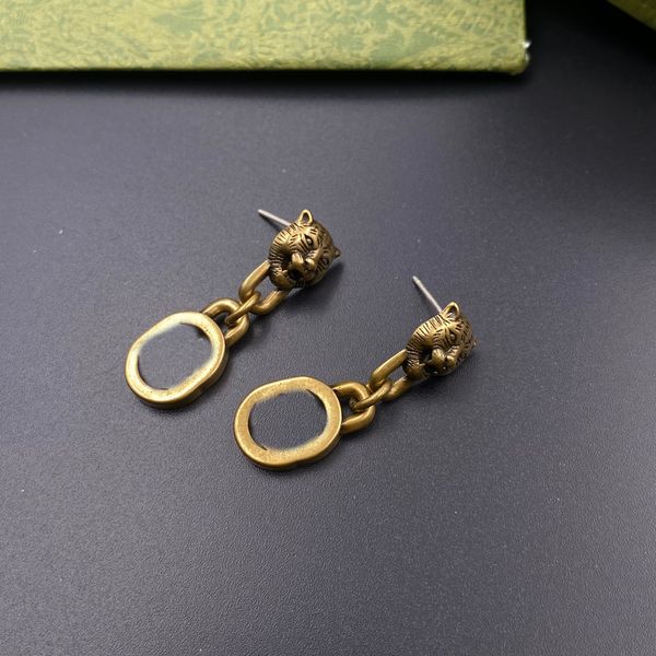 designers brand dangle earrings letter long ear stud tiger head brass copper stamp geometric earring for wedding party jewerlry accessories, Silver
designers brand dangle earrings letter long ear stud tiger head brass copper stamp geometric earring for wedding party jewerlry accessories, Silver