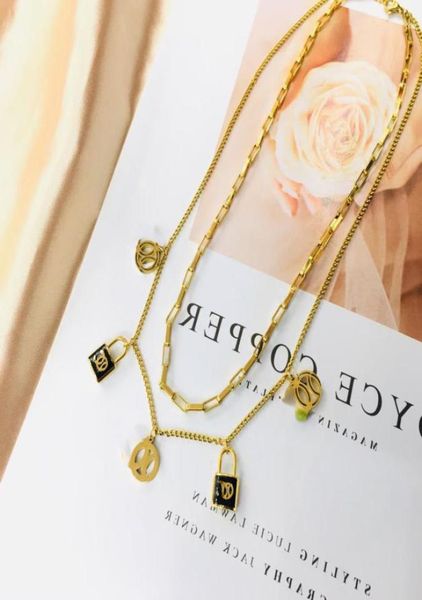 classic fashion women luxury designer necklace choker chain 18k gold plated stainless steel letter pendants necklaces jewelry acce7083485, Silver 
classic fashion women luxury designer necklace choker chain 18k gold plated stainless steel letter pendants necklaces jewelry acce7083485, Silver