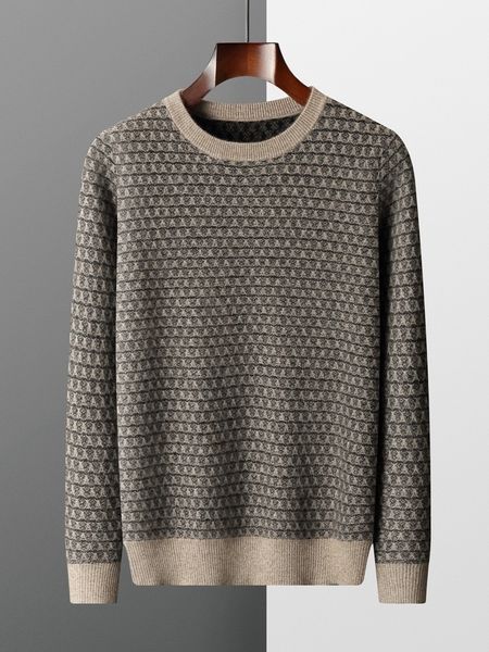 women's sweaters zocept winter natural cashmere sweater for men casual vintage korean knitted jacquard thick warm pullover 230727, White;black
women's sweaters zocept winter natural cashmere sweater for men casual vintage korean knitted jacquard thick warm pullover 230727, White;black