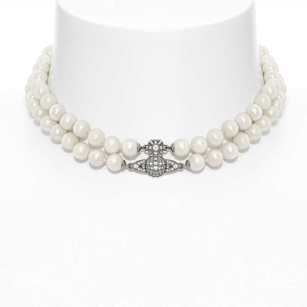 vivienne queen mother of the west vivian saturn graziella double-layer pearl necklace ins same style as japanese and korean stars, Black
vivienne queen mother of the west vivian saturn graziella double-layer pearl necklace ins same style as japanese and korean stars, Black