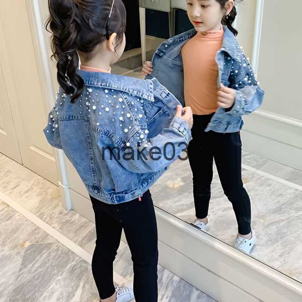 jackets pearls long sleeve crop jacket girls 2023 autumn turn down collar loose short coat baby singlebreasted jeans jackets xmp45 j230728, Blue;gray
jackets pearls long sleeve crop jacket girls 2023 autumn turn down collar loose short coat baby singlebreasted jeans jackets xmp45 j230728, Blue;gray