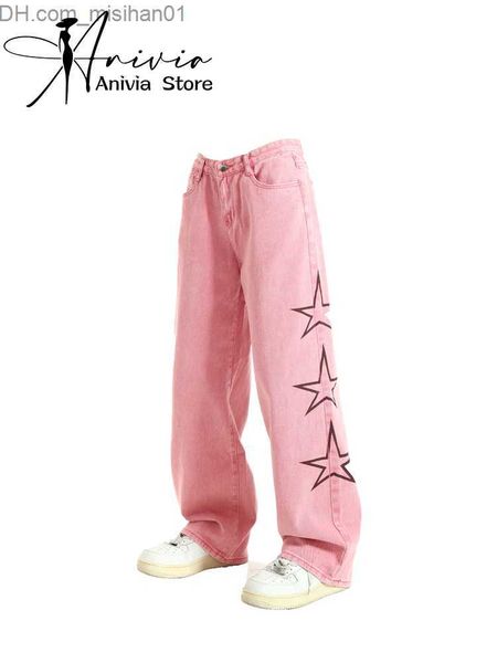 women's jeans big star women's jeans y2k design feels thin and loose american vintage dirty pink high street straight leg wide leg, Blue
women's jeans big star women's jeans y2k design feels thin and loose american vintage dirty pink high street straight leg wide leg, Blue