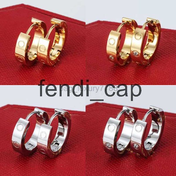 gold diamond stud earrings titanium steel love earrings for women exquisite simple fashion with bag, Golden;silver
gold diamond stud earrings titanium steel love earrings for women exquisite simple fashion with bag, Golden;silver