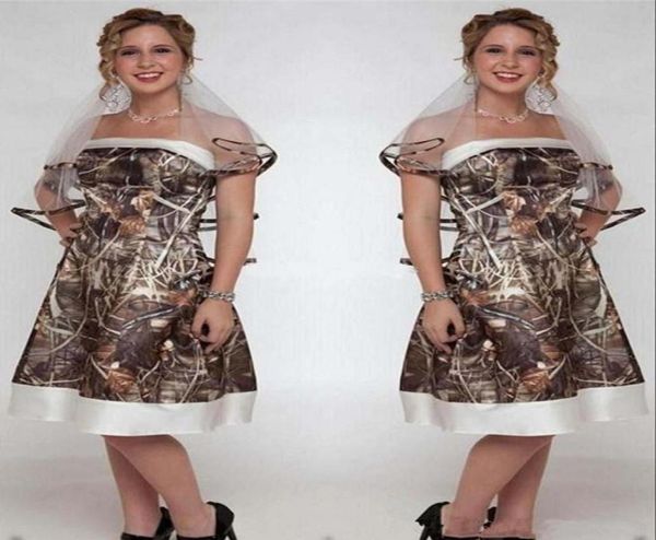 summer short camo wedding dresses strapless zipper back vestidos de novia a line maid of honor dress with veils5166572, White
summer short camo wedding dresses strapless zipper back vestidos de novia a line maid of honor dress with veils5166572, White