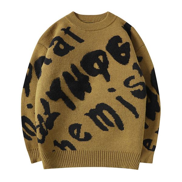 women's sweaters sweater men's 2023 autumn and winter clothes thick youth trendy brand letter printing handsome 230727, White;black
women's sweaters sweater men's 2023 autumn and winter clothes thick youth trendy brand letter printing handsome 230727, White;black
