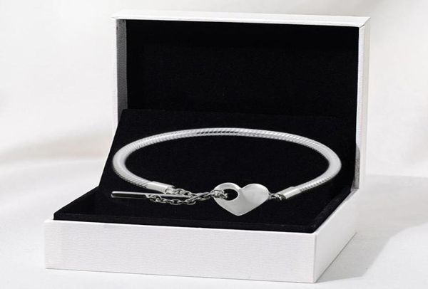 womens 925 sterling silver bracelets femme diy jewelry fit beads lady gift with original box fashion classic t heart chain bracelet4796474, Golden;silver
womens 925 sterling silver bracelets femme diy jewelry fit beads lady gift with original box fashion classic t heart chain bracelet4796474, Golden;silver