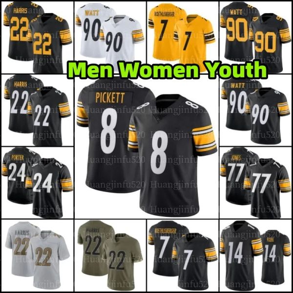 t.j. watt football jersey kenny pickett najee harris pat freiermuth chase george pickens fitzpatrick chris freiermuth roethlisberger joey po, Black;red
t.j. watt football jersey kenny pickett najee harris pat freiermuth chase george pickens fitzpatrick chris freiermuth roethlisberger joey po, Black;red