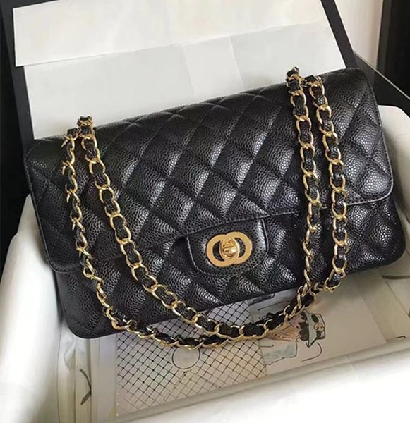 10a designer shoulder bag classic plaid flap cf caviar handbag gold silver chain leather double letter solid color buckle square stripe lady
10a designer shoulder bag classic plaid flap cf caviar handbag gold silver chain leather double letter solid color buckle square stripe lady