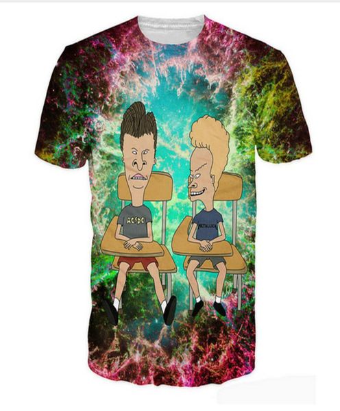 funny 3d printed tshirts new fashion men clothing beavis and butthead t shirt colorful summer short sleeve tees ab0223967131, White;black
funny 3d printed tshirts new fashion men clothing beavis and butthead t shirt colorful summer short sleeve tees ab0223967131, White;black