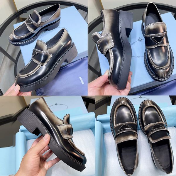 metallic leather loafers 1d246 enameled metal triangle logo with a thick rubber sole metallic leather penny loafer womens designer loafers f, Black
metallic leather loafers 1d246 enameled metal triangle logo with a thick rubber sole metallic leather penny loafer womens designer loafers f, Black