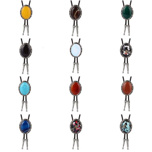 neck ties natural stone round shape bolo tie for man western cowboy necktie distinguished bow tie leather collar rope ladies accessories 230, Blue;purple
neck ties natural stone round shape bolo tie for man western cowboy necktie distinguished bow tie leather collar rope ladies accessories 230, Blue;purple