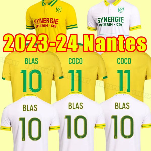 23 24 nantes blas girotto mens soccer jerseys simon chirivella bamba mohamed home away short sleeve football shirts 2023 2024, Black;yellow
23 24 nantes blas girotto mens soccer jerseys simon chirivella bamba mohamed home away short sleeve football shirts 2023 2024, Black;yellow