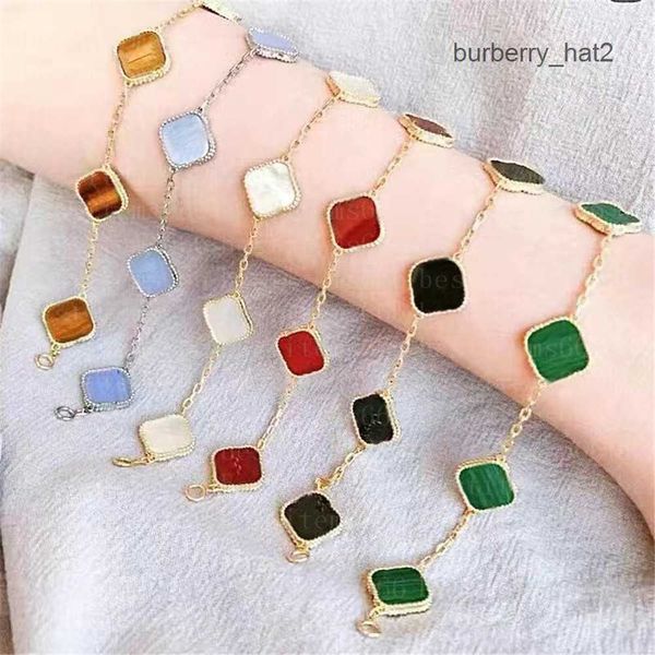 fashion classic 4/four leaf clover charm bracelets bangle chain 18k gold agate shell mother-of-pearl for women girl wedding mother' day, Golden;silver
fashion classic 4/four leaf clover charm bracelets bangle chain 18k gold agate shell mother-of-pearl for women girl wedding mother' day, Golden;silver
