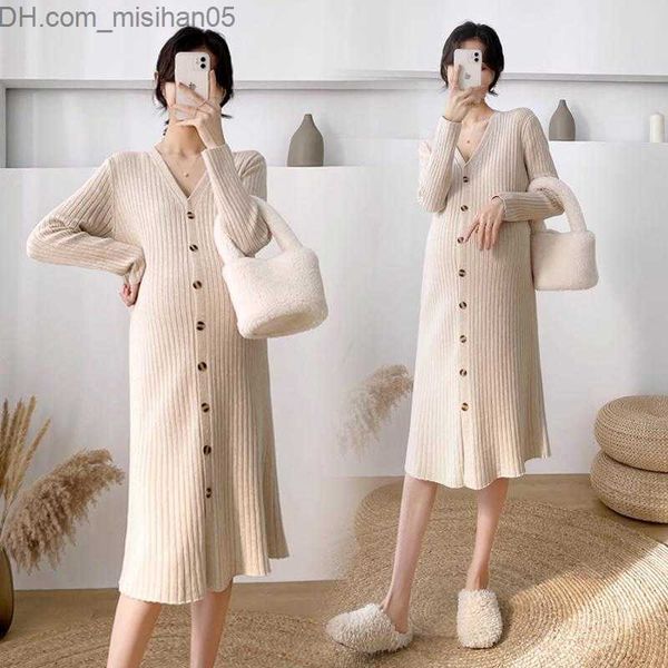 maternity dresses dresses 2022 new autumn winter knitted maternity dress v neck button open straight clothes for pregnant women casual z2307, White
maternity dresses dresses 2022 new autumn winter knitted maternity dress v neck button open straight clothes for pregnant women casual z2307, White