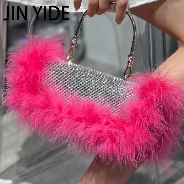 evening bags luxury ostrich feathers diamonds evening bags women handbag faux fur shoulder crossbody bag glitter party small purse 230727
evening bags luxury ostrich feathers diamonds evening bags women handbag faux fur shoulder crossbody bag glitter party small purse 230727