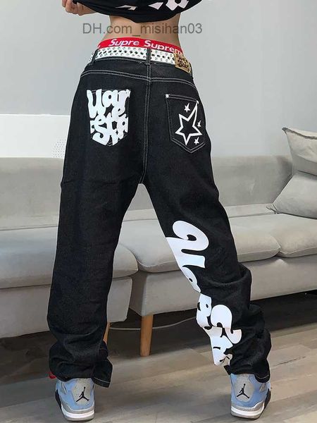 women's jeans letter print baggy jeans women's street retro hip hop high waist jeans women's casual straight wide leg women&#, Blue
women's jeans letter print baggy jeans women's street retro hip hop high waist jeans women's casual straight wide leg women&#, Blue