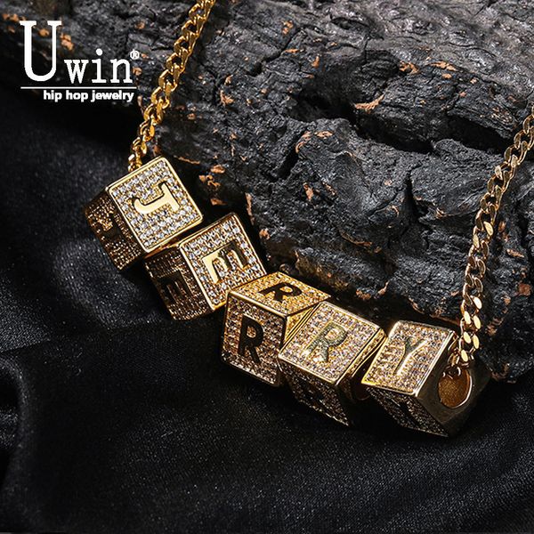 pendant necklaces uwin diy initials necklace for women custom cube letters pendant choker fashion charm personalization hip hop jewelry gift, Silver
pendant necklaces uwin diy initials necklace for women custom cube letters pendant choker fashion charm personalization hip hop jewelry gift, Silver