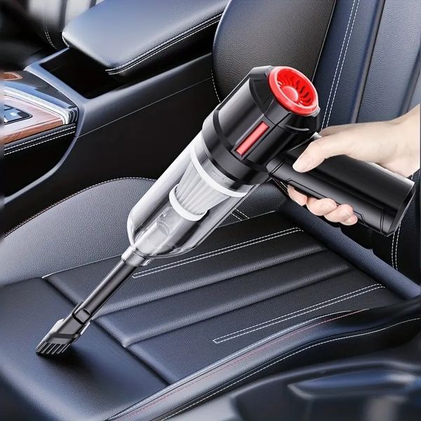 Image of Handheld Vacuum Cleaner Cordless,3-in-1 Portable Small Cordless Handheld Vacuum Cleaner Rechargeable With Powerful Suction,Wet Dry Mini Vacuum Cleaner Detailing