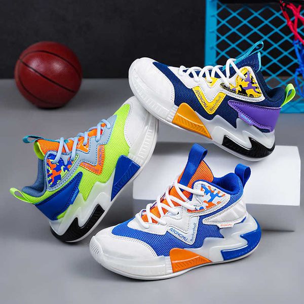 boys basketball shoes fashion sports sneakers comfortable mesh sports trainers 3 colors size 31-40
boys basketball shoes fashion sports sneakers comfortable mesh sports trainers 3 colors size 31-40