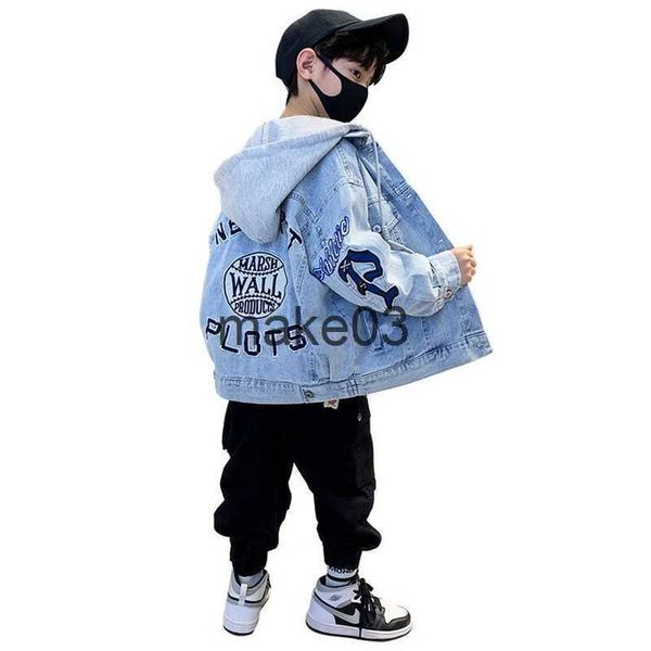 jackets fashion boys denim jacket spring autumn new kids clothes detachable hooded design letter embroidered casual outerwear 414 y j230728, Blue;gray
jackets fashion boys denim jacket spring autumn new kids clothes detachable hooded design letter embroidered casual outerwear 414 y j230728, Blue;gray