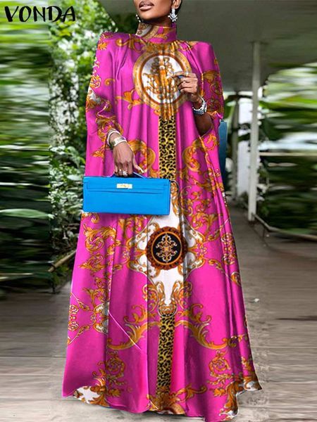 plus size dresses size 5xl vonda 2023 elegant party sundres stand collar sleeveless bohemian printed maxi dress bat sleeve long robe 230727, Black
plus size dresses size 5xl vonda 2023 elegant party sundres stand collar sleeveless bohemian printed maxi dress bat sleeve long robe 230727, Black