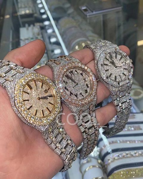 luxury mens watch for men designer movement watches diamond moissanite watch montre iced out watch automatic men's montre luxe mens lux, Slivery;brown
luxury mens watch for men designer movement watches diamond moissanite watch montre iced out watch automatic men's montre luxe mens lux, Slivery;brown