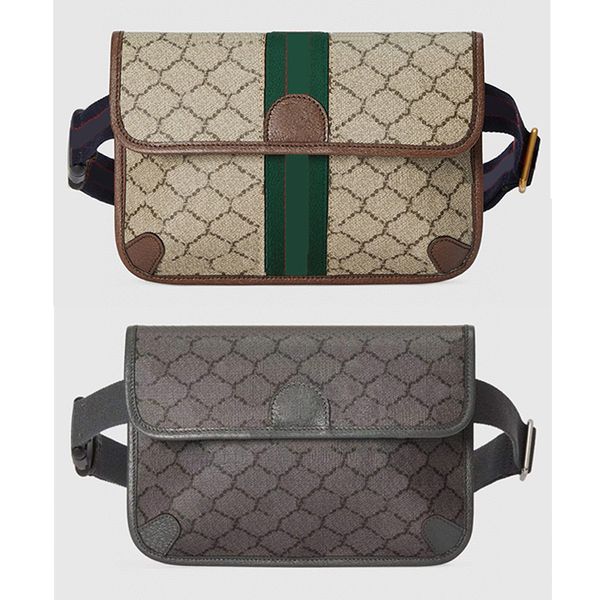 crossbody bag designer bag mens classic letter fanny pack leather shoulder bag fashion woman bag wallet card bag 752597