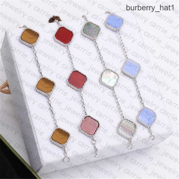 designer bracelets classic clover bracelet fashion five flower for man woman gold silver optional 18 color high quality, Black
designer bracelets classic clover bracelet fashion five flower for man woman gold silver optional 18 color high quality, Black