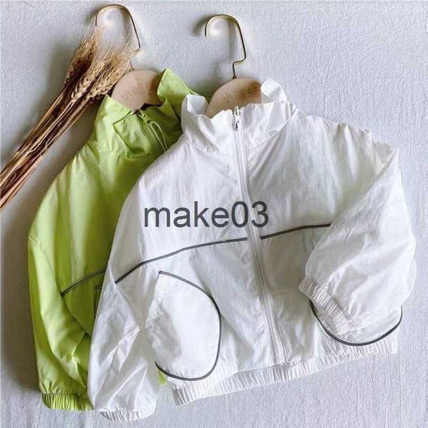 jackets summer fashion lightweight outfits kids sun suit with reflective strips full zip girls coats boys jackets for 110 years j230728, Blue;gray
jackets summer fashion lightweight outfits kids sun suit with reflective strips full zip girls coats boys jackets for 110 years j230728, Blue;gray