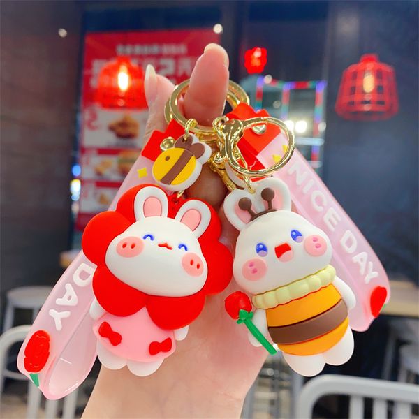 fashion blogger designer jewelry cute flower bunny series keychain pendant mobile phone keychains lanyards keyrings wholesale ys160, Slivery;golden 
fashion blogger designer jewelry cute flower bunny series keychain pendant mobile phone keychains lanyards keyrings wholesale ys160, Slivery;golden