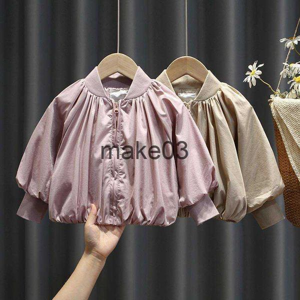 jackets summer spring fashion loose puff sleeves girls lined coat full zipper baby jackets children outerwear kids outfits 18 years j230728, Blue;gray
jackets summer spring fashion loose puff sleeves girls lined coat full zipper baby jackets children outerwear kids outfits 18 years j230728, Blue;gray