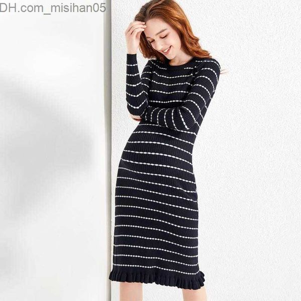 maternity dresses dresses spring autumn maternity dress large elastic midi sleeve black striped pregnancy knitted dress z230728, White
maternity dresses dresses spring autumn maternity dress large elastic midi sleeve black striped pregnancy knitted dress z230728, White