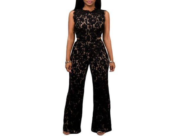 fgirl jumpsuit overalls black lace nude illusion back cutout jumpsuit rompers womens romper fg313758955460, Black;white
fgirl jumpsuit overalls black lace nude illusion back cutout jumpsuit rompers womens romper fg313758955460, Black;white