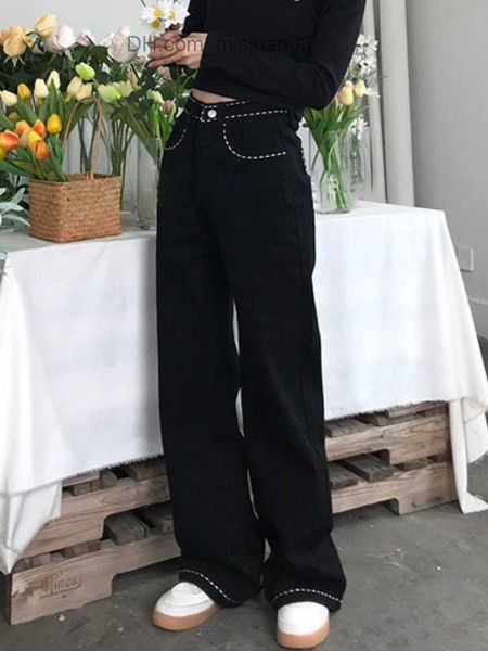 women's jeans flower embroidery retro street jeans women's pockets korean fashion jeans women's high waisted sweet casual pan, Blue
women's jeans flower embroidery retro street jeans women's pockets korean fashion jeans women's high waisted sweet casual pan, Blue