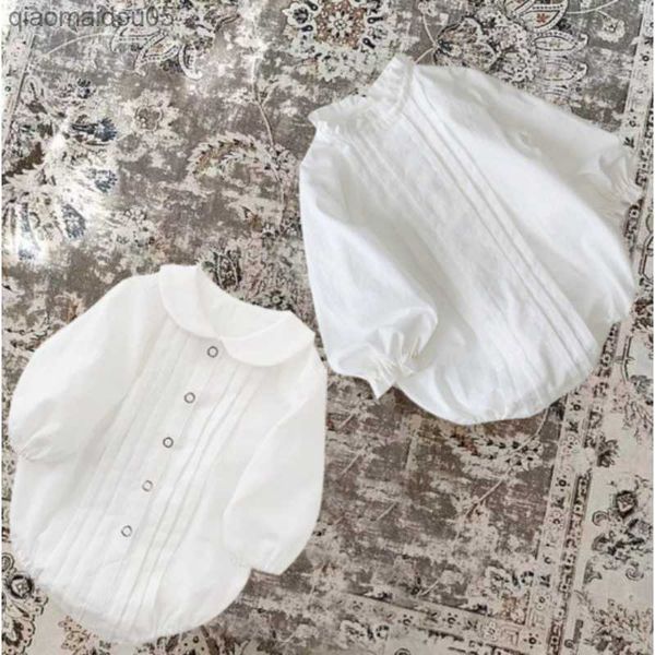 children romper 2023 spring and autumn british styles cotton and linen baby onesie casual simple solid soft baby romper l230712, Blue
children romper 2023 spring and autumn british styles cotton and linen baby onesie casual simple solid soft baby romper l230712, Blue