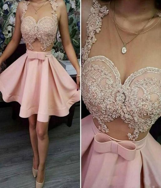 pink homecoming dresses sheer neck lace appliques short prom dress see through cocktail party dress gowns2866144, Blue;pink
pink homecoming dresses sheer neck lace appliques short prom dress see through cocktail party dress gowns2866144, Blue;pink
